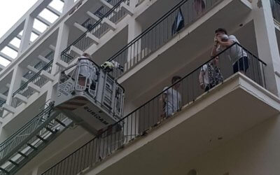 Požiar hotela na Malorke