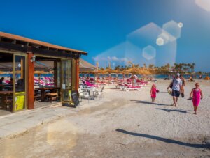 Bufet na pláži v Alcúdii / Malorka.sk